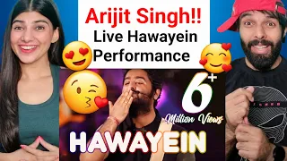 Hawayein - Live | Arijit Singh Giving Flying Kiss 💋| Arijit Singh Live Performance || Reaction