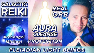 Full AURA CLEANSING and PROTECTION 💙 Galactic REIKI Healing ✨ Pleiadian Light Language 🌟