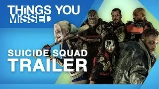 Things You Missed in the Suicide Squad Trailer