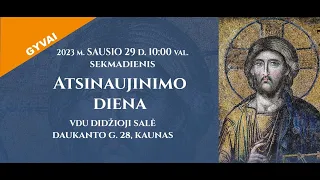 Atsinaujinimo diena „Jėzau, kas tu iš tikro esi?“