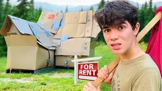 I Moved Into A Cardboard House