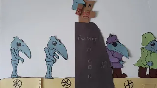 cutout-motion paper animation ww1 Chronicle Factory