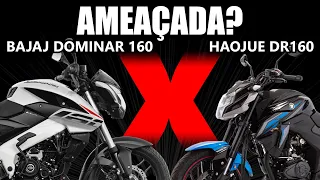 Haojue DR160 ainda não foi ameaçada pela Bajaj Dominar 160