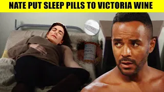 CBS Young And The Restless Spoilers Nate put sleeping pills in Victoria's wine, making her pregnant