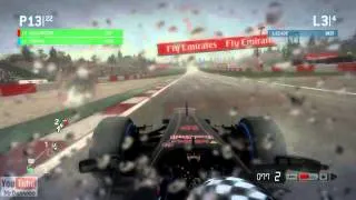(PC) F1 2013 - Scenario Mode - Team Mate Battle (Rain Man)  GOLD