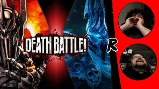 Sauron VS Lich King (Lord of the Rings VS World of Warcraft) | DEATH BATTLE! - RENEGADES REACT