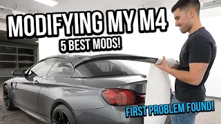 Transforming My New BMW M4 With These 5 Mods!