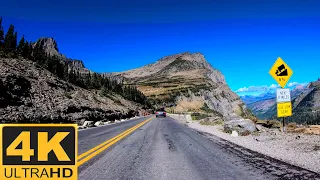 Take a Ride Through Glacier National Park's Going to the Sun Road - East to West - Complete Drive