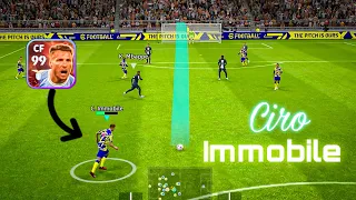 99 Rated C. Immobile Review - Deadly striker - efootball 2023 mobile