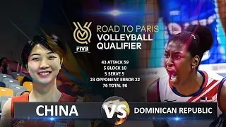 China vs Dominican Republic | Women's OQT 2023