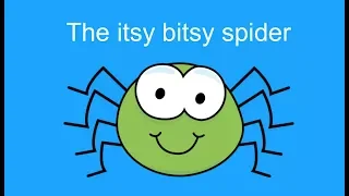 Itsy Bitsy Spider - Sing-a-long Song for Kids (Instrumental with lyrics)