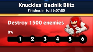 Sonic Dash 2: Sonic Boom - Knuckles' Badnik Blitz