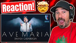 Rapper reacts to DIMASH - Ave Maria (New Wave 2021) REACTION!!