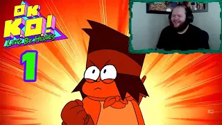 Let's Be Heroes. OK K.O.! Let's Be Heroes Episode 1 REACTION