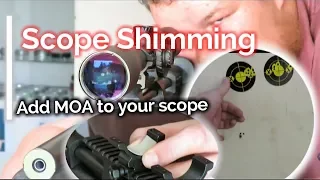Scope shimming / Scope Setup.