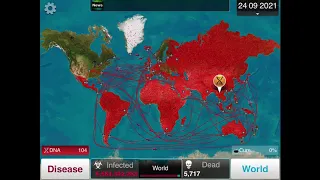 How to complete BACTERIA on BRUTAL | Plague Inc |