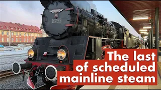 The last of scheduled mainline steam