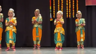 Aadhyasri & Aanyasri Bharathanatyam First Dance Recital