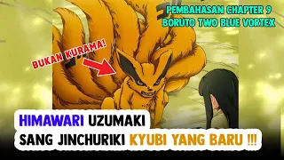 HIMAWARI TERNYATA JINCHURIKI KYUBI YANG BARU? | Pembahasan lengkap Boruto TBV chapter 9