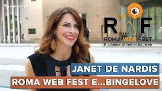 ROMA WEB FEST 2016 - Janet De Nardis parla del Festival e di Bingelove!