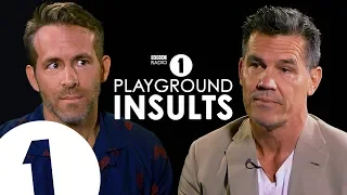 Ryan Reynolds and Josh Brolin Insult Each Other | CONTAINS STRONG LANGUAGE!