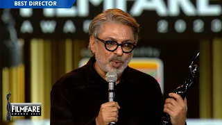 Sanjay Leela Bhansali wins Best Director award for Gangubai Kathiawadi | 68th Filmfare Awards 2023