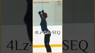 Alexandra Trusova Russian Grand Prix Stage 5 Practice Edit ║ 4Lz+2A +SEQ ║  4 Lutz ║  #SHORTS ⛸❄️