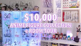 ✨my $10,000 anime figure collection + room tour✨