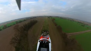 "The impossible turn" gyrocopter made it possible