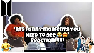 BTS FUNNY MOMENTS YOU NEED TO SEE 😂😍 REACTION!!!!!!!!!!💜