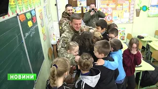 Горішньоплавнівські школярі зустрілися із військовослужбовцями ЗСУ
