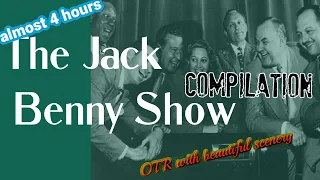 Old Time Radio Comedy Compilation👉The Jack Benny Show/OTR With Beautiful Scenery