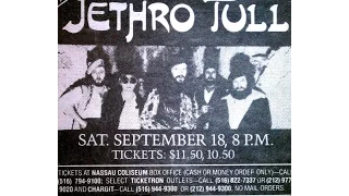 Jethro Tull - Audio - Sep 18,1982   Nassau Coliseum NY