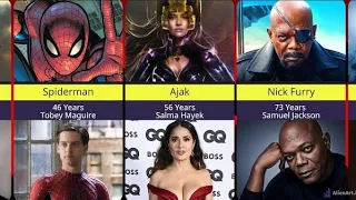 Marvel Actors Oldest To Youngest ~ Comparison