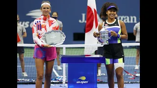 US Open 2020 Women's Singles Trophy Presentation