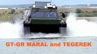 Russian GT-GR Maral and Tegerek All-Terrain Vehicles