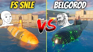 FS SNLE 3G VS BELGOROD: Which Is The Best Submarine? - Modern Warships