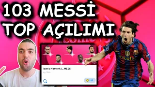 İNAT ETTİM ! 103 MESSİ 'Yİ VERECEK Mİ VERMEYECEK Mİ ? ( Pes 2021 Mobile Top Açılımı )