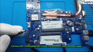 LENOVO NM-A362 WITH RAM OFF WITHOUT RAM ON PROBLEM |SOLUTION CASE STUDIES ONLINE VIDEO COURSE|LAPTEX