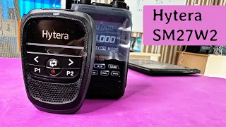 Беспроводной микрофон Hytera SM27W2 и радиостанция Yaesu FT-5DR