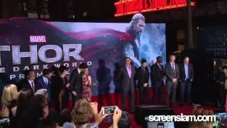 Thor: The Dark World: Exclusive Red Carpet Los Angeles Premiere | ScreenSlam