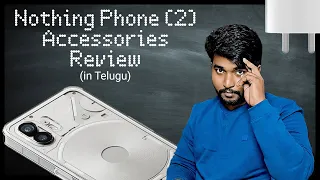 Nothing Phone (2) Accessories Unboxing and Review in Telugu | Charging Speed Test | Tech Bro