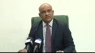 Press Conference with Leader of the Opposition Dr Bharrat Jagdeo Monday April 10th 2017