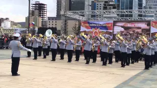 Образцовый оркестр Монголия День Победы