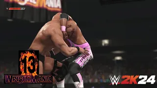 WWE 2K24 - Bret Hart Vs "Stone Cold" Steve Austin - Wrestlemania 13