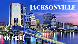 Jacksonville, Florida, USA in 4K 60FPS HDR ULTRA HD Drone Video
