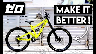 How to improve the LOOK & FEEL of your Mountain Bike.  |  GT Fury World Cup | ENDERPOP™