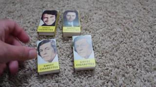 1970's British Sweet Cigarettes Sticks Candy Boxes