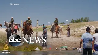 Homeland security calls footage of agents on horseback 'extremely troubling'