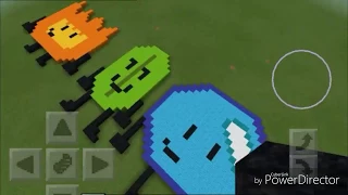 BFDI Minecraft all contestants!